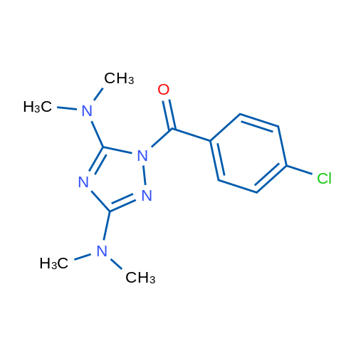 1-(4-Chlorobenzoyl)-N3,N3,N5,N5-tetramethyl-1H-1,2,4-triazole-3,5-diamine 1g