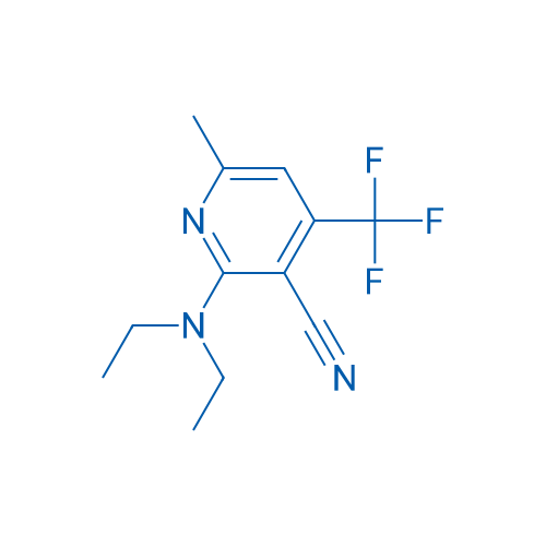 2-(Diethylamino)-6-methyl-4-(trifluoromethyl)pyridine-3-carbonitrile 1g