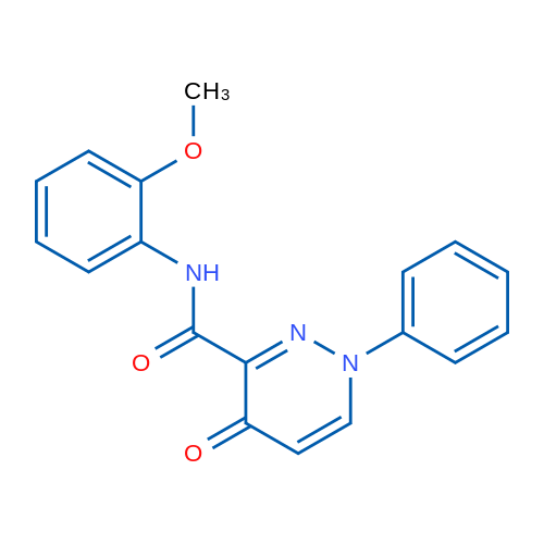 N-(2-Methoxyphenyl)-4-oxo-1-phenyl-1,4-dihydropyridazine-3-carboxamide 1g