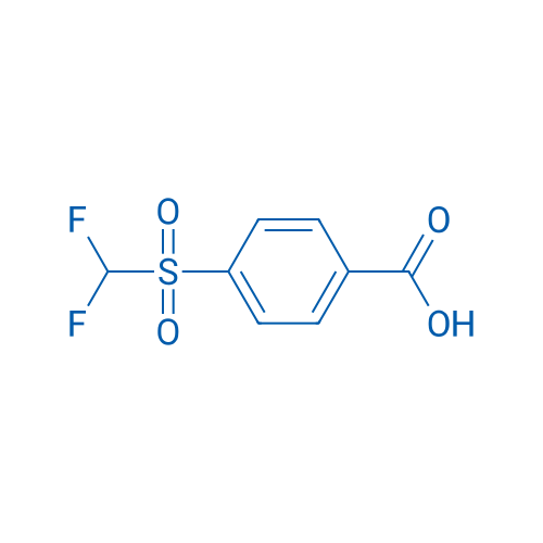 4-((Difluoromethyl)sulfonyl)benzoic acid 1g