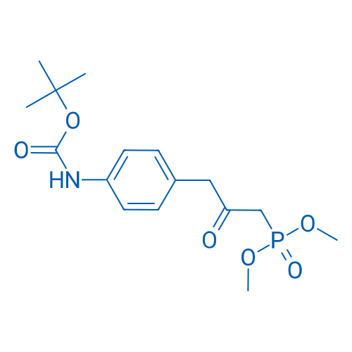 tert-Butyl (4-(3-(dimethoxyphosphoryl)-2-oxopropyl)phenyl)carbamate 50mg