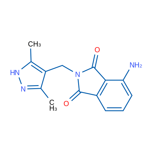 4-Amino-2-((3,5-dimethyl-1H-pyrazol-4-yl)methyl)isoindoline-1,3-dione 1g