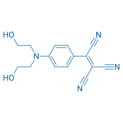 2-(4-(Bis(2-hydroxyethyl)amino)phenyl)ethene-1,1,2-tricarbonitrile 250mg