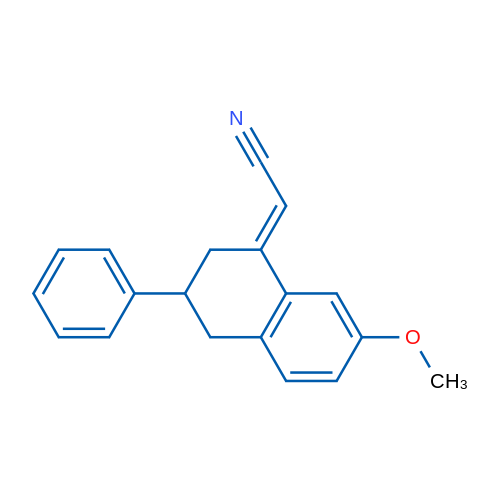 2-(7-Methoxy-3-phenyl-3,4-dihydronaphthalen-1(2H)-ylidene)acetonitrile 1g
