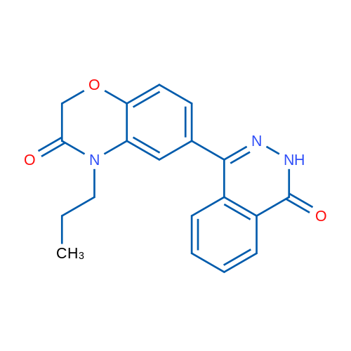 6-(4-Oxo-3,4-dihydrophthalazin-1-yl)-4-propyl-3,4-dihydro-2H-1,4-benzoxazin-3-one 1g