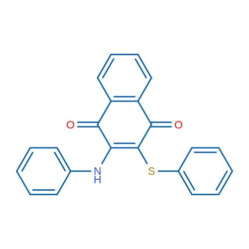 2-(Phenylamino)-3-(phenylsulfanyl)-1,4-dihydronaphthalene-1,4-dione 1g