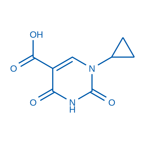 1-Cyclopropyl-2,4-dioxo-1,2,3,4-tetrahydropyrimidine-5-carboxylic acid 1g