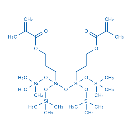 1,3-Bis(3-(methacryloxy)propyl)-1,1,3,3-tetrakis(trimethylsiloxy)disiloxane 1g