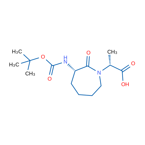 (R)-2-((S)-3-((tert-Butoxycarbonyl)amino)-2-oxoazepan-1-yl)propanoic acid 1g