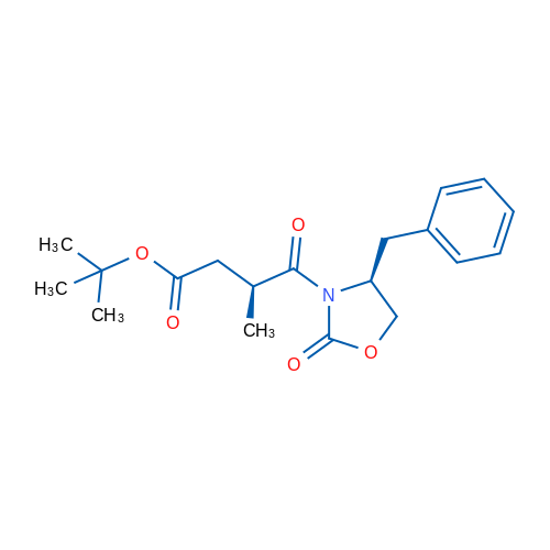 (S)-tert-Butyl 4-((S)-4-benzyl-2-oxooxazolidin-3-yl)-3-methyl-4-oxobutanoate 1g