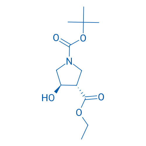 (3S,4R)-1-tert-Butyl 3-ethyl 4-hydroxypyrrolidine-1,3-dicarboxylate 100mg