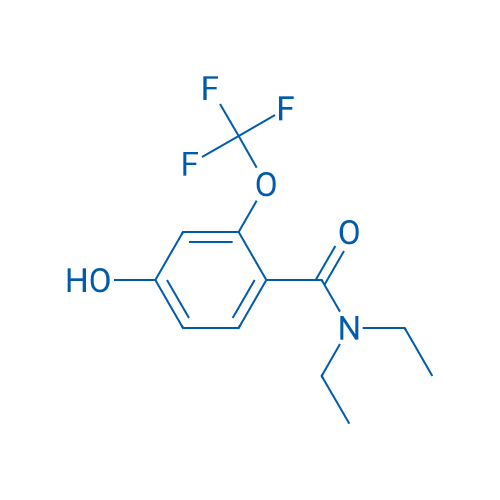 N,N-Diethyl-4-hydroxy-2-(trifluoromethoxy)benzamide 1g