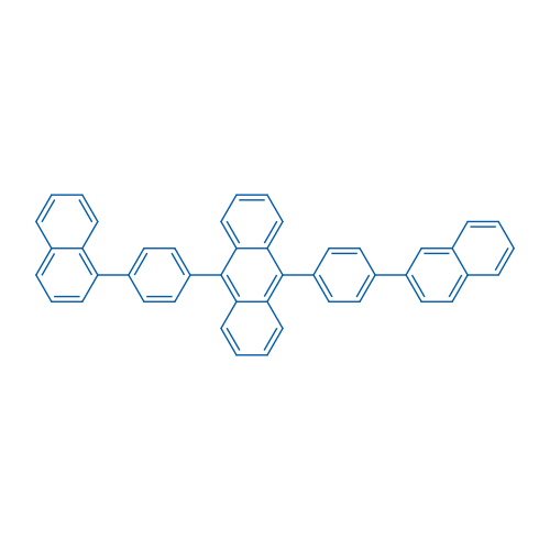9-(4-(Naphthalen-1-yl)phenyl)-10-(4-(naphthalen-2-yl)phenyl)anthracene 1g