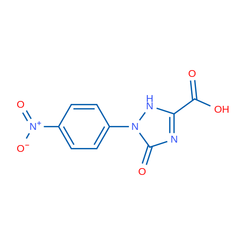 2,5-Dihydro-1-(4-nitrophenyl)-5-oxo-1H-1,2,4-triazole-3-carboxylic acid 1g