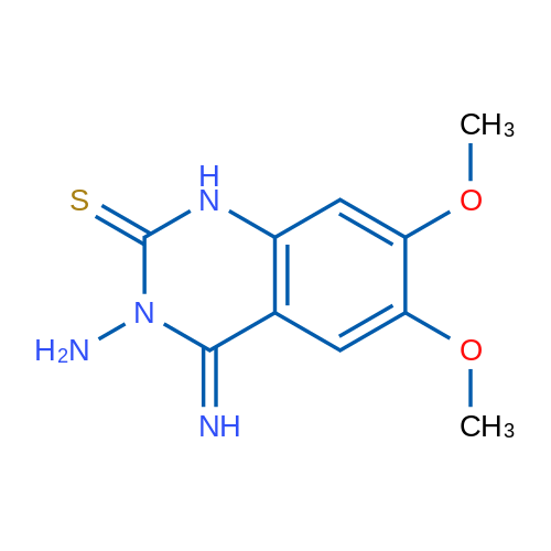 3-Amino-4-imino-6,7-dimethoxy-1,2,3,4-tetrahydroquinazoline-2-thione 1g