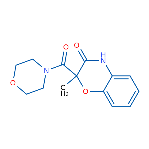 2-Methyl-2-(morpholine-4-carbonyl)-3,4-dihydro-2H-1,4-benzoxazin-3-one 1g