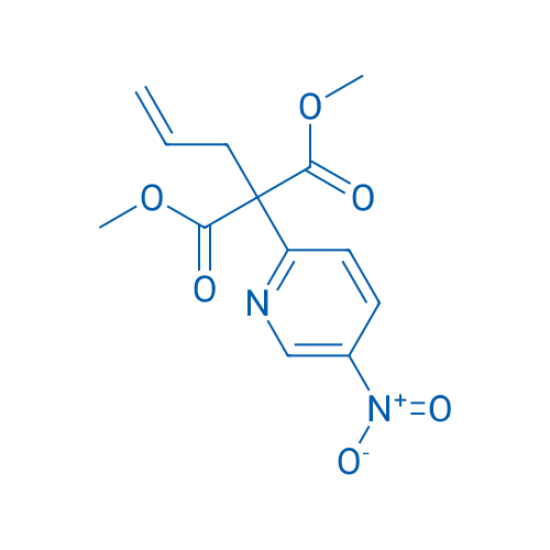 1,3-Dimethyl 2-(5-nitropyridin-2-yl)-2-(prop-2-en-1-yl)propanedioate 1g