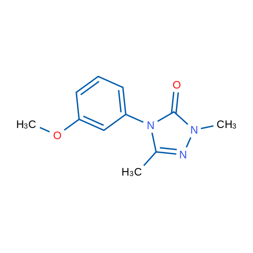 4-(3-Methoxyphenyl)-1,3-dimethyl-4,5-dihydro-1H-1,2,4-triazol-5-one 1g