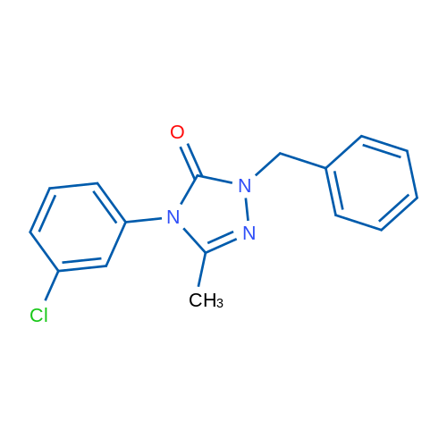 1-Benzyl-4-(3-chlorophenyl)-3-methyl-4,5-dihydro-1H-1,2,4-triazol-5-one 1g