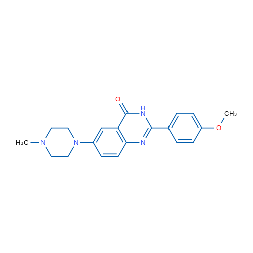 2-(4-Methoxyphenyl)-6-(4-methylpiperazin-1-yl)-3,4-dihydroquinazolin-4-one 1g