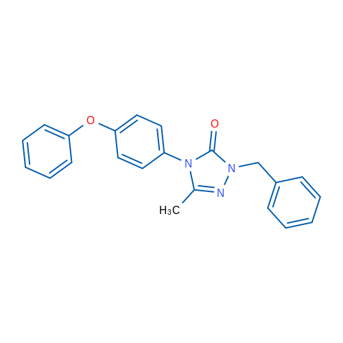 1-Benzyl-3-methyl-4-(4-phenoxyphenyl)-4,5-dihydro-1H-1,2,4-triazol-5-one 1g