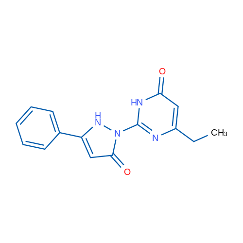 6-Ethyl-2-(5-oxo-3-phenyl-2,5-dihydro-1H-pyrazol-1-yl)-3,4-dihydropyrimidin-4-one 1g