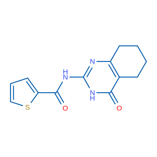 N-(4-Oxo-3,4,5,6,7,8-hexahydroquinazolin-2-yl)thiophene-2-carboxamide 1g