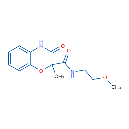 N-(2-Methoxyethyl)-2-methyl-3-oxo-3,4-dihydro-2H-1,4-benzoxazine-2-carboxamide 1g