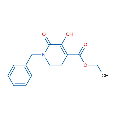 Ethyl 1-benzyl-5-hydroxy-6-oxo-1,2,3,6-tetrahydropyridine-4-carboxylate 1g