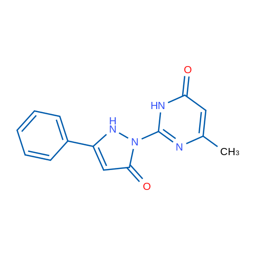 6-Methyl-2-(5-oxo-3-phenyl-2,5-dihydro-1H-pyrazol-1-yl)-3,4-dihydropyrimidin-4-one 1g