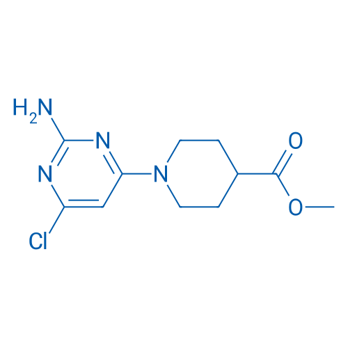 1-(2-Amino-6-chloro-pyrimidin-4-yl)-piperidine-4-carboxylic acid methyl ester 1g