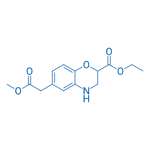 Ethyl 6-(2-methoxy-2-oxoethyl)-3,4-dihydro-2H-1,4-benzoxazine-2-carboxylate 1g