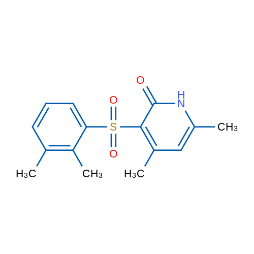 3-(2,3-Dimethylbenzenesulfonyl)-4,6-dimethyl-1,2-dihydropyridin-2-one 1g