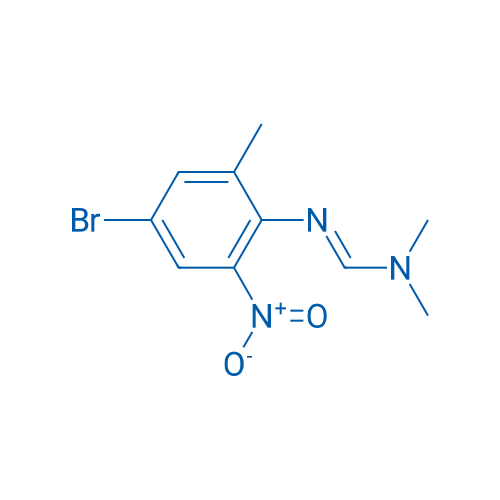 (E)-N'-(4-Bromo-2-methyl-6-nitrophenyl)-N,N-dimethylmethanimidamide 1g
