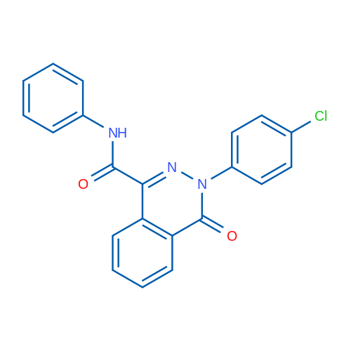3-(4-Chlorophenyl)-4-oxo-N-phenyl-3,4-dihydrophthalazine-1-carboxamide 1g