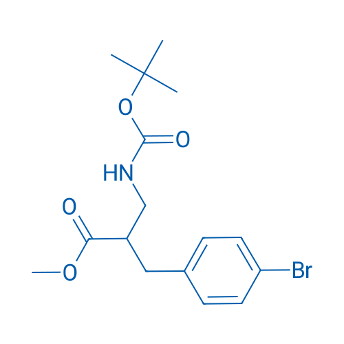 Methyl 2-(4-bromobenzyl)-3-((tert-butoxycarbonyl)amino)propanoate 100mg