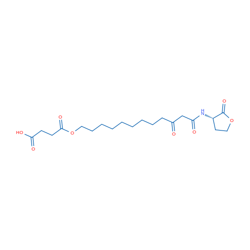 (S)-4-((10,12-Dioxo-12-((2-oxotetrahydrofuran-3-yl)amino)dodecyl)oxy)-4-oxobutanoic acid 1g