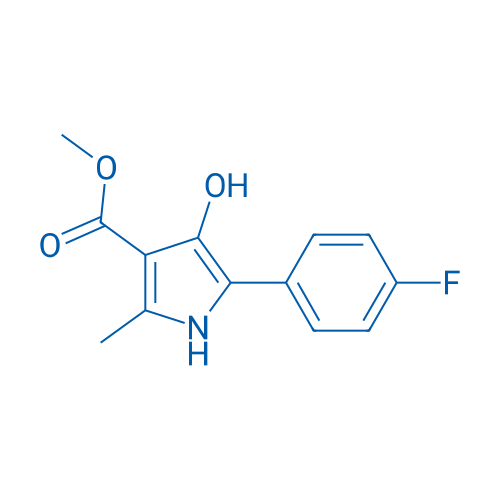 Methyl 5-(4-fluorophenyl)-4-hydroxy-2-methyl-1H-pyrrole-3-carboxylate 5g