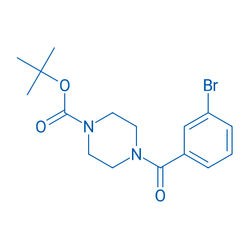 tert-Butyl 4-(3-bromobenzoyl)piperazine-1-carboxylate 250mg