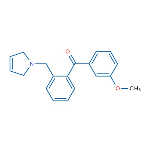 (2-((2,5-Dihydro-1H-pyrrol-1-yl)methyl)phenyl)(3-methoxyphenyl)methanone 1g