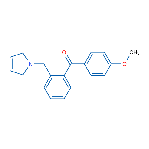 (2-((2,5-Dihydro-1H-pyrrol-1-yl)methyl)phenyl)(4-methoxyphenyl)methanone 1g