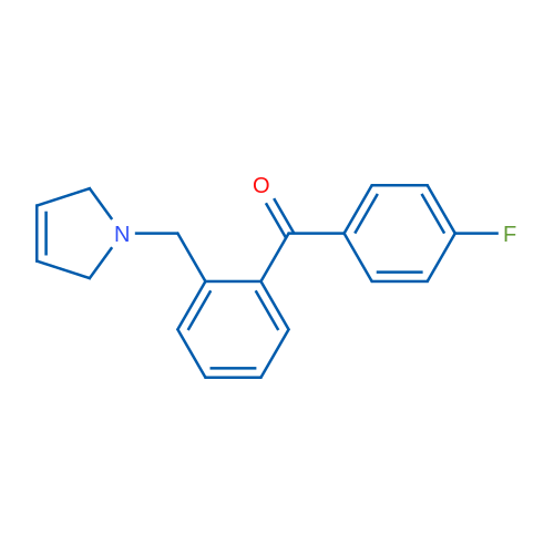 (2-((2,5-Dihydro-1H-pyrrol-1-yl)methyl)phenyl)(4-fluorophenyl)methanone 1g