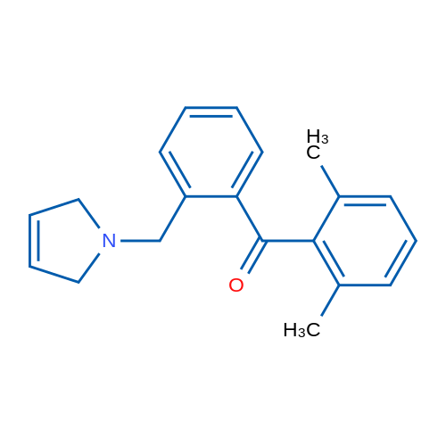 (2-((2,5-Dihydro-1H-pyrrol-1-yl)methyl)phenyl)(2,6-dimethylphenyl)methanone 1g