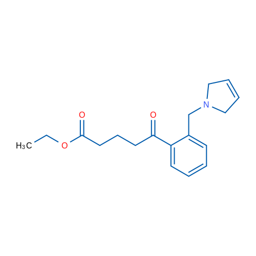Ethyl 5-(2-((2,5-dihydro-1H-pyrrol-1-yl)methyl)phenyl)-5-oxopentanoate 1g