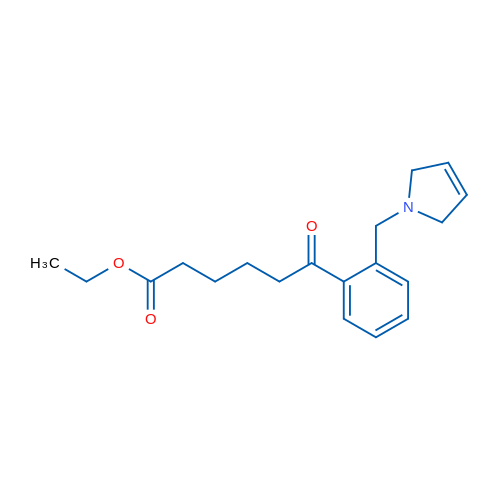 Ethyl 6-(2-((2,5-dihydro-1H-pyrrol-1-yl)methyl)phenyl)-6-oxohexanoate 1g