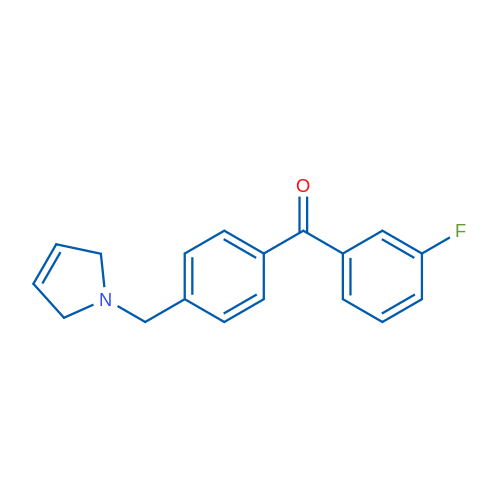 (4-((2,5-Dihydro-1H-pyrrol-1-yl)methyl)phenyl)(3-fluorophenyl)methanone 1g