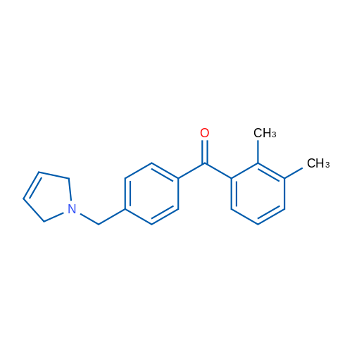 (4-((2,5-Dihydro-1H-pyrrol-1-yl)methyl)phenyl)(2,3-dimethylphenyl)methanone 1g