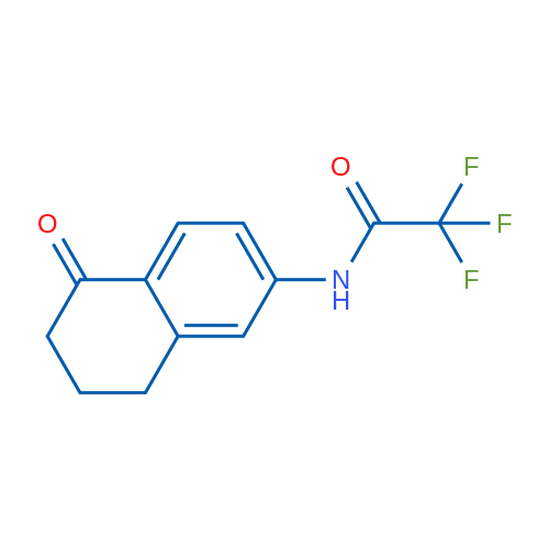 2,2,2-Trifluoro-N-(5-oxo-5,6,7,8-tetrahydronaphthalen-2-yl)acetamide 1g