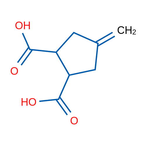 4-Methylenecyclopentane-1,2-dicarboxylic acid 1g