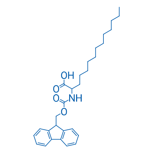 2-((((9H-Fluoren-9-yl)methoxy)carbonyl)amino)tetradecanoic acid 100mg